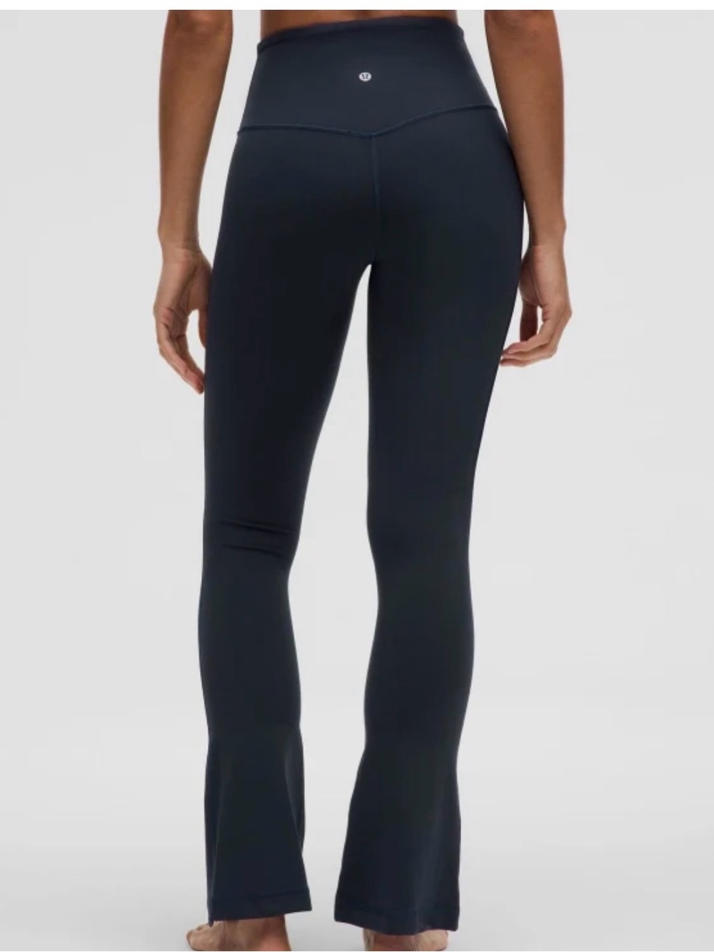 lululemon athletica Navy-Black Flare High-Rise leggings size 6
